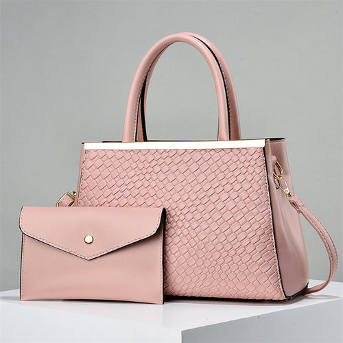 2 In 1 Bold Luxe Structured Handbag - Women's Fashion PU Handbag Custom Made Shoulder Bags Woman Handbag Bag